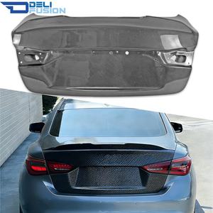 Para Infiniti Q50 V37 DLF PSM 2018-2020, Maletero Trasero de Fibra de Carbono Tipo PSM (Facelift), Piezas de Fibra de Carbono de Alta Calidad para Automóviles - Product Image 1