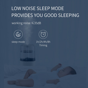 Umidificatore d'Aria Ultrasonico 3/4.5/6L Diffusore Cilindrico Portatile per Uso Domestico e Alberghiero Acqua Disinfettata Olio Essenziale - Product Image 5