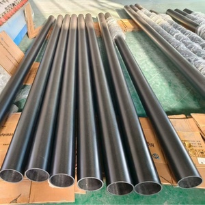 Tubería de Fibra de Carbono 3k Suministrada por Fábrica China con 100% de Contenido de Carbono, Diámetro Exterior de 10-120 mm - Product Image 1