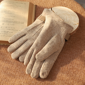 <span class=keywords><strong>Gants</strong></span> <span class=keywords><strong>en</strong></span> <span class=keywords><strong>laine</strong></span> d'hiver pour femmes, compatibles avec les écrans tactiles, esthétiques, chauds, pour le cyclisme, l'usage quotidien, les fêtes, les affaires - Product Image 5