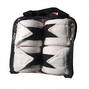 Bandage Confortable pour Jambes de Cheval, Protection des Sabots, Blanc, Noir, Bleu, Fabricant d'Équipement Équestre Personnalisé OEM, Kanpur, Inde - Product Image 1