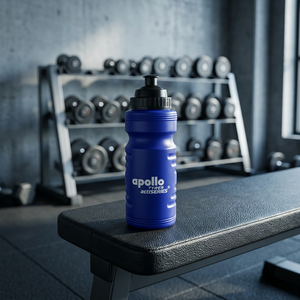 Apollo ActiSeries 500Ml Reusable Plastic Water <b>Bottle</b> Blue Spill Containment Modern Design Outdoor Use - Product Image 2