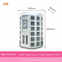 Máquina Expendedora Inteligente de Autoservicio con Pantalla Táctil |   Sistema Automatizado de Almacenamiento y Recogida para Productos Minoristas