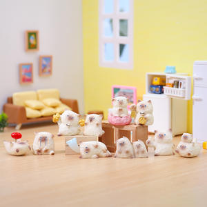 YD TOYS Creativo Adorabile Gatto Cartoon, Decorazione da Scrivania in Vetro, Ornamento Regalo, Scatola Misteriosa Emozionale PAI, Vendita all'Ingrosso - Product Image 6