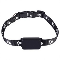 Collier GPS anti-perte pour chien en promotion, étanche IP67 en plastique, technologie NFC, localisateur d'animaux de compagnie précis en temps réel à niveau mondial