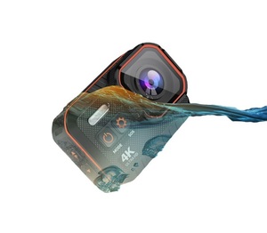 Videocamera Sportiva 4K 1080p, Fotocamera d'Azione a 360 Gradi, Videocamera HD 4K per Blogging e Vlog su <span class=keywords><strong>YouTube</strong></span> - Product Image 4