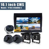 Moniteur de voiture, de bus et de camion TFT LCD de 9 pouces, pare-soleil pour moniteur de voiture, moniteur de recul HD pour voiture