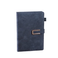 Carnet de poche pratique à spirale en PU à changement de couleur personnalisé, avec bande élastique, cadeau d'affaires simple, mini organisateur portable