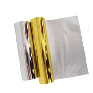 Thermal Lamination 10 Mil Water Proof PET Metallized Laminating Film For Food Packaging