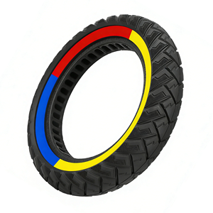 Neumático Sólido 12x2.5 para Patinete Eléctrico Mi 6 Pro, Llanta ULIP 12 1/2x2 1/4 con Ranura de 28mm para Patinete Mi 6 Pro, Neumático 12*2.5 - Product Image 3