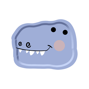 Juego de Platos Desechables Azules con Diseño de Dinosaurios para Fiestas de Cumpleaños de Niños, Decoraciones Personalizadas para Fiestas Infantiles de la Fábrica DAMAI - Product Image 6