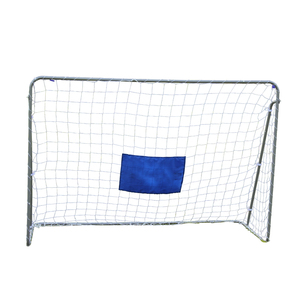 <span class=keywords><strong>But</strong></span> de football de filet de football de cadre <span class=keywords><strong>en</strong></span> métal portatif avec la cible de tir - Product Image 1