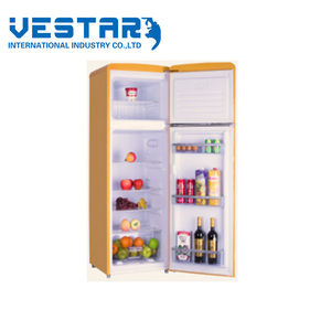 Réfrigérateur à double porte BCD-213LH 215L <span class=keywords><strong>pas</strong></span> <span class=keywords><strong>cher</strong></span> <span class=keywords><strong>avec</strong></span> congélateur supérieur à vendre - Product Image 2