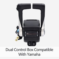 Nouvelle télécommande à levier simple ou double pour moteur de bateau/moteur hors-bord