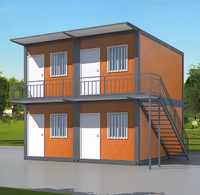 Maison préfabriquée en acier CE de 20 pieds, conteneur standard, mobile, assemblage rapide, maison mobile, conception de panneaux sandwich, maison familiale, dortoir