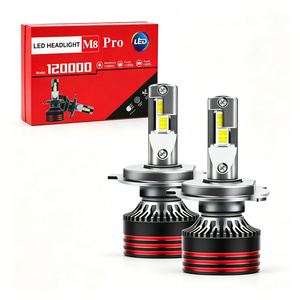 LELANPU H11 <span class=keywords><strong>Ampoules</strong></span> H4 H3 H1 Lampe Cambus Phare Foco Faros Lumière <span class=keywords><strong>H7</strong></span> 3570 45W 10000LM M8 Pro Ampoule de phare <span class=keywords><strong>LED</strong></span> pour voiture universelle - Product Image 1