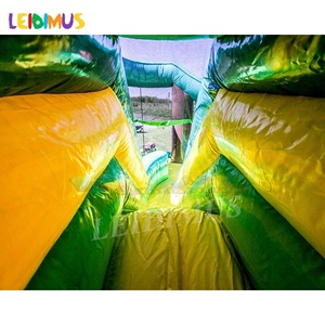 Inflable jungla mundo gorila Casa de rebote Castillo de salto y tobogán Combo barato jungla velocidad juego castillo hinchable - Product Image 6