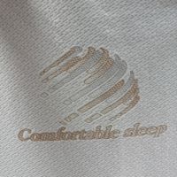 Tissu de matelas en jacquard tricoté rafraîchissant, 100% polyester respirant, 220 GSM, housse de matelas pour matelas domestique