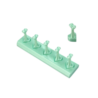 Support d'ongles non magnétique Love pour impression 3D, effet soie Aurora, réutilisable, style Ins, pour présentation de manucure