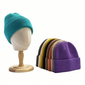 Gorro de Punto Acrílico Personalizado, Tendencia Coreana, Invierno, Cálido, Protección para los Oídos, Personalizable, Unisex - Product Image 1