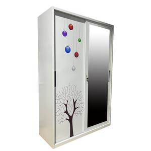 <span class=keywords><strong>Armoire</strong></span> sur mesure, design moderne, <span class=keywords><strong>armoire</strong></span> en acier bon marché, imprimée, miroir de chambre à coucher, porte coulissante, <span class=keywords><strong>armoire</strong></span> en métal - Product Image 2