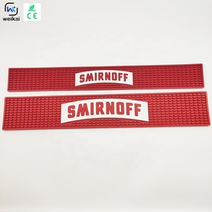 PVC Soft <strong>Bar</strong> <strong>Mat</strong> Rubber Logo Customized Manufacturer Production Barber <strong>Mats</strong> - Product Image 1