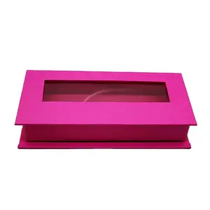 Holesale-caja de pestañas personalizada para extensión y embalaje de pestañas, alta calidad, portátil