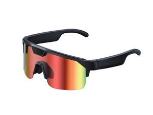 Lunettes de sport intelligentes IA 2026 Q01 avec caméra 8MP, traduction en temps réel, protection UV et enregistrement vidéo - Product Image 5