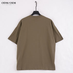 Regular Tshirt <b>Men's</b> 100% Cotton Custom logo Printing Tshirt High Quality Standard Fit Crewneck Blank Plain t <b>Shirt</b> for <b>Men</b> - Product Image 5