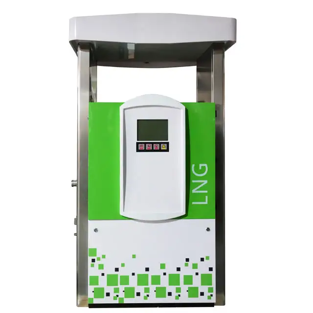 Dispensador de LNG para estaciones de llenado, estación móvil de LNG criogénico
