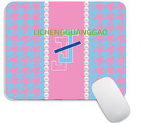 Tapis de Souris Carré Personnalisé en Caoutchouc de Haute Qualité Gamma Phi Delta pour Bureau – Vente Flash en Gros pour Sororités