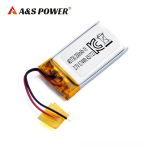 Compact 461730 3.7V 200mAh LiPo Battery Long Cycle Life Stable Performance for Portable Electronics - Product Image 2