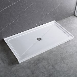 Base de <span class=keywords><strong>ducha</strong></span> de acrílico para baño Sally Wet Room Pan CUPC Caravan Simple resina personalizada moderna Base de <span class=keywords><strong>ducha</strong></span> bandeja de <span class=keywords><strong>Ducha</strong></span> - Product Image 3