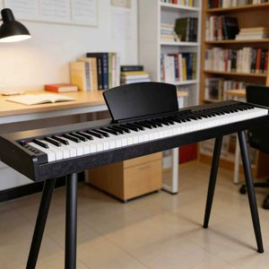 بيانو رقمي محمول من بيسايت V-80، آلة موسيقية بـ 88 مفتاحًا، لوحة مفاتيح بيانو رقمية صينية الصنع - Product Image 1