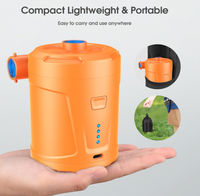 2026 US European Hot Sale Factory Wholsale 5200mAh <strong>Electric</strong> Rechargeable Air Pump Outdoor Camping Inflator Bed Mattress Plastic