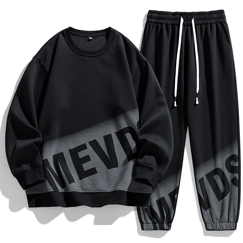 Completo maglia sottile Lu-X02 nero