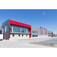 Conception d'Entrepôt Préfabriqué Professionnel, Hangar Industriel à Structure Métallique, Bâtiment d'Entrepôt à Vendre