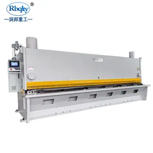 Rbqlty 16x6000mm macchina idraulica di taglio della ghigliottina per il taglio della lamiera, taglio del piatto con il sistema di controllo DAC360