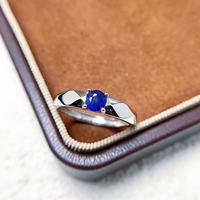 Bague en saphir naturel de haute qualité, argent sterling 925, bague de mariage indienne élégante pour mariée