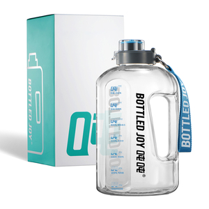 Bottiglia per Bere Ecologica da 1,5L con Cannuccia e Cinturino, Infrangibile, per Bere Direttamente, Regalo Motivazionale - Product Image 5