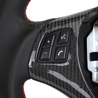 Volant personnalisé en cuir semi-synthétique et fibre de carbone pour BMW Série 1 E82 E87 E88 M3 E90 E91 E92 E93 X1 E84 X5 E70 E71