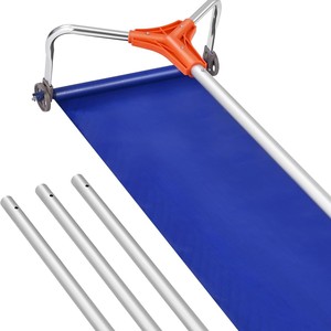 Pelle à neige de toit de haute qualité 450 cm, lame en tissu PE de 23 cm, manche télescopique réglable en alliage d'aluminium, idéale pour une utilisation extérieure <span class=keywords><strong>Wolin</strong></span> - Product Image 1