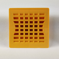 Réflecteur latéral unique en plastique 80mm, sécurité de circulation, clou de route KT209