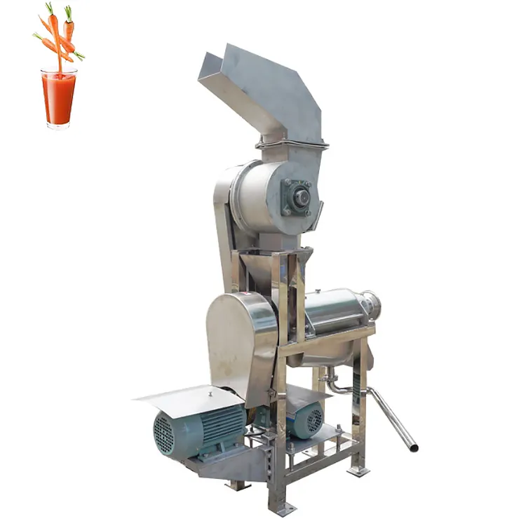 Máquina extractora de jugo de frutas y jengibre Extractor de jugo de bayas Máquina extractora de jugo comercial