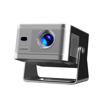Proyector LED LCD Portátil para Cine en Casa Magcubic HY350GT, Altavoces Integrados, Android 1080P, Compatible con 8K, Incluye Google TV
