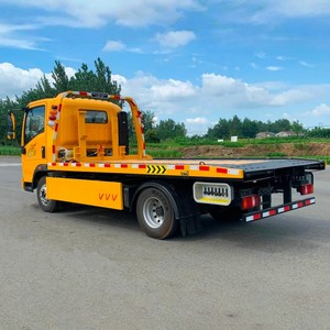 Camión de Remolque de Plataforma Sinotruk HOWO 4x2, Grúa de Plataforma Deslizante de 5 Toneladas, Camión de Recuperación en Carretera de 7 Toneladas - Product Image 4