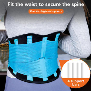 High Quality Lumbar Belt Neoprene Corset Waist <b>Trainer</b> Brace Waist Support Belt - Product Image 5
