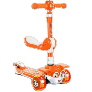 High Quality Multi-level Height Adjustment Kid Kick 3 Wheels Scooter Bike Baby Foot Scooter