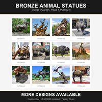 Statue de tigre ailé en laiton plaqué or en gros, sculpture animale, art, richesse, succès, Feng Shui, cadeau personnalisé OEM, décoration d'hôtel, bureau