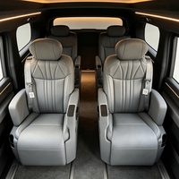 Siège de voiture en cuir de luxe haut de gamme personnalisé en gros avec design imperméable pour modifications de véhicules